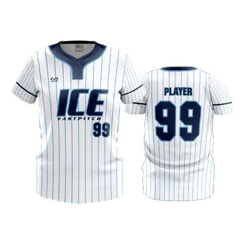 WOMENS NO BUTTON SCOOP NECK ICE-FASTPITCH-2