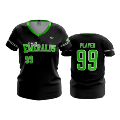 WOMENS V-NECK OHIO-EMERALDS-2