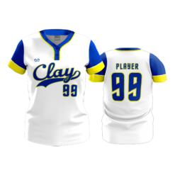 WOMENS 2-BUTTON SCOOP NECK LYCRA MESH CLAY-FP-1