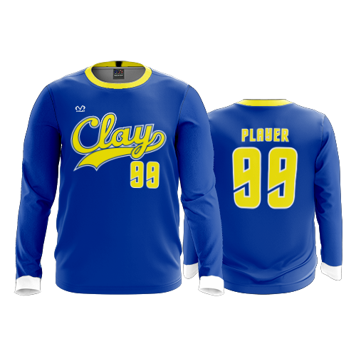 MENS SPORT CREW NECK LONGSLEEVE CLAY-FP-2