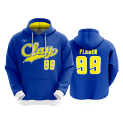 UNISEX FLEECE HOODY CLAY-FP-2