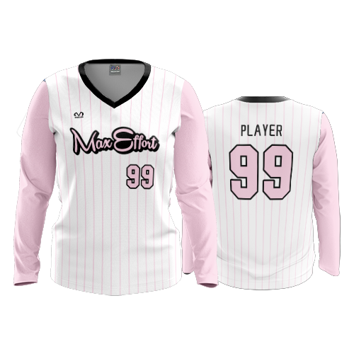 WOMENS V-NECK LONGSLEEVE MAX-EFFORT