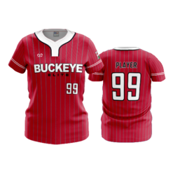 WOMENS NO BUTTON SCOOP NECK BUCKEYE-ELITE-FP-PIN-1