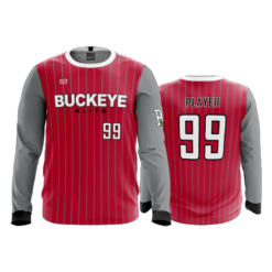MENS SPORT CREW NECK LONGSLEEVE BUCKEYE-ELITE-FP-PIN-1