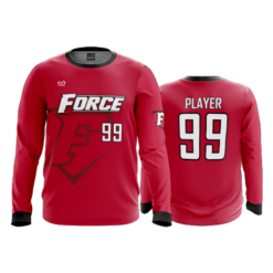 MENS SPORT CREW NECK LONGSLEEVE CAP-CITY-FORCE-1