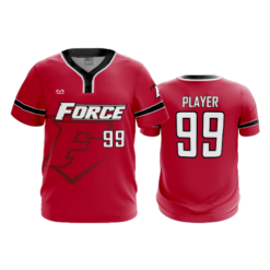 MENS 2-BUTTON SCOOP NECK LYCRA MESH CAP-CITY-FORCE-1