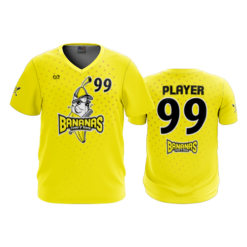 MENS SPORT V-NECK COEUR-D-ALENE-BANANAS-1