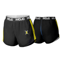 WOMENS MICRO FIBER RUN SHORT COEUR-D-ALENE-BANANAS-2