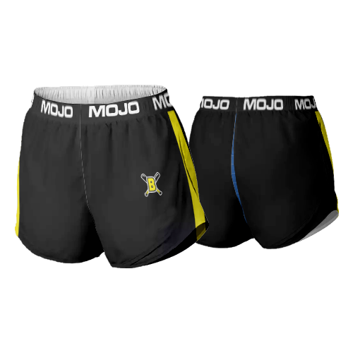 WOMENS MICRO FIBER RUN SHORT COEUR-D-ALENE-BANANAS-2