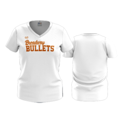 WOMENS SPIRIT V-NECK BROADWAY-BULLETS-1