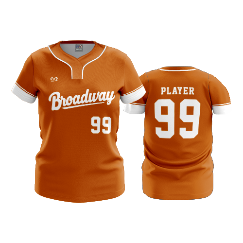 WOMENS NO BUTTON SCOOP NECK BROADWAY-BULLETS-1