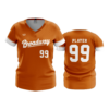 WOMENS V-NECK BROADWAY-BULLETS-1