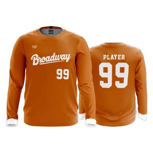 MENS SPORT CREW NECK LONGSLEEVE BROADWAY-BULLETS-1