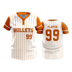 WOMENS 2-BUTTON SCOOP NECK LYCRA MESH BROADWAY-BULLETS-2