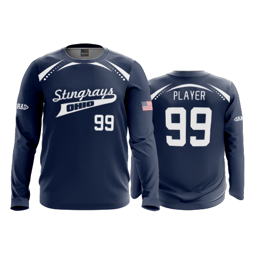 MENS SPORT CREW NECK LONGSLEEVE OHIO-STINGRAYS-1
