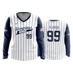 WOMENS V-NECK LONGSLEEVE OHIO-STINGRAYS-2