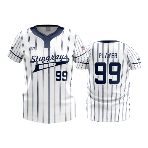 WOMENS NO BUTTON SCOOP NECK OHIO-STINGRAYS-2