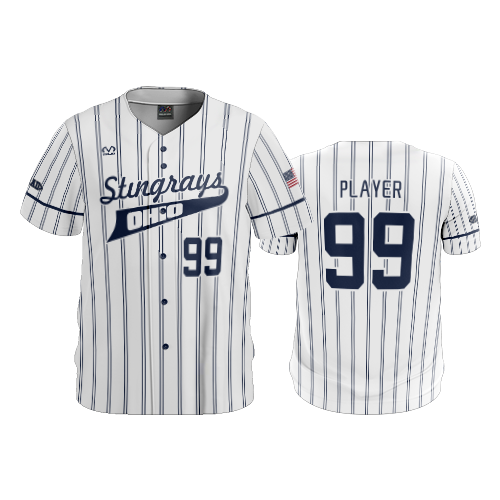 MENS HEAVYWEIGHT FULL BUTTON DOWN OHIO-STINGRAYS-2