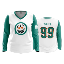 WOMENS V-NECK LONGSLEEVE PURGE-2