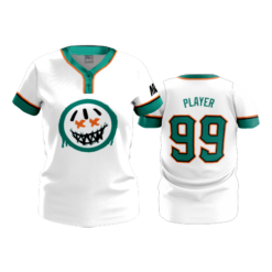 WOMENS 2-BUTTON SCOOP NECK LYCRA MESH PURGE-2