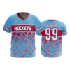 MENS SPORT V-NECK RIDGEDALE-ROCKETS-1