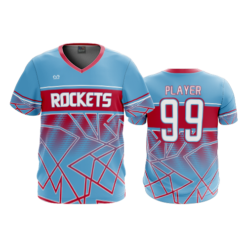 MENS SPORT V-NECK RIDGEDALE-ROCKETS-1