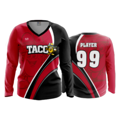 WOMENS V-NECK LONGSLEEVE TACO-1