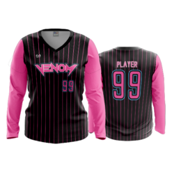 WOMENS V-NECK LONGSLEEVE SOUTHWEST-OHIO-VENOM-2