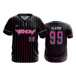 MENS 2-BUTTON SCOOP NECK LYCRA MESH SOUTHWEST-OHIO-VENOM-2