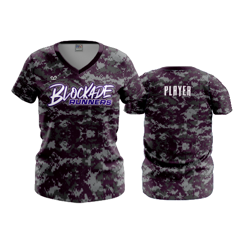 WOMENS V-NECK BLOCKADE-RUNNERS-1