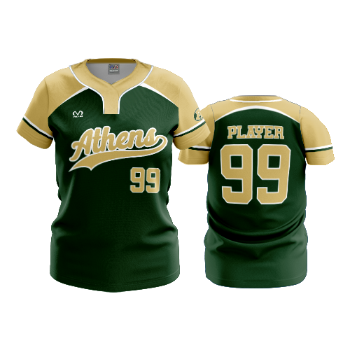 WOMENS NO BUTTON SCOOP NECK ATHENS-BULLDOGS-1