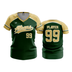 WOMENS V-NECK ATHENS-BULLDOGS-1