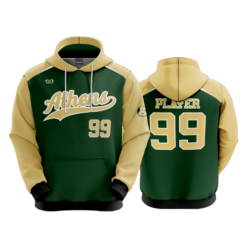 UNISEX FLEECE HOODY ATHENS-BULLDOGS-1