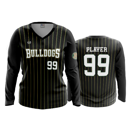 WOMENS V-NECK LONGSLEEVE ATHENS-BULLDOGS-2