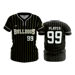 WOMENS 2-BUTTON SCOOP NECK LYCRA MESH ATHENS-BULLDOGS-2