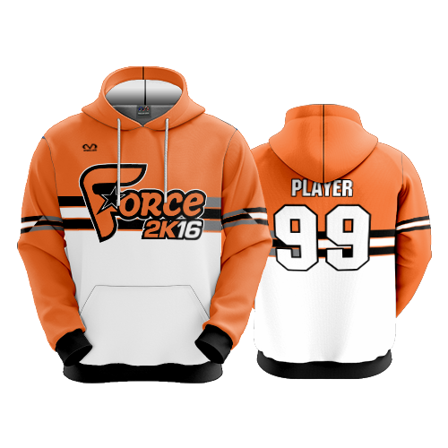 UNISEX FLEECE HOODY FORCE-2K16-1