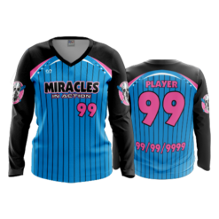 WOMENS V-NECK LONGSLEEVE MIA-1