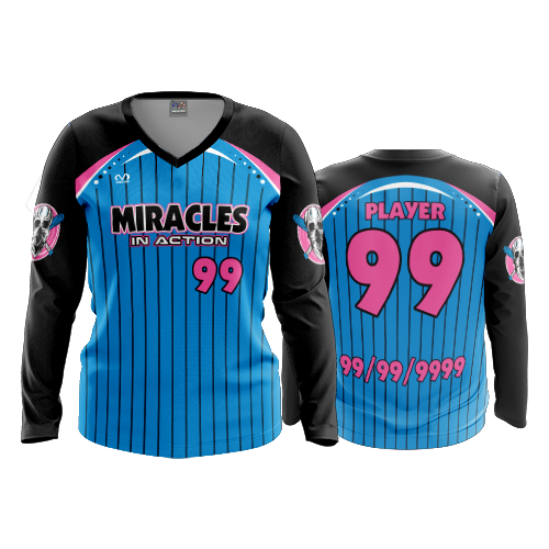 WOMENS V-NECK LONGSLEEVE MIA-1