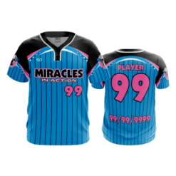 MENS 2-BUTTON SCOOP NECK LYCRA MESH MIA-1