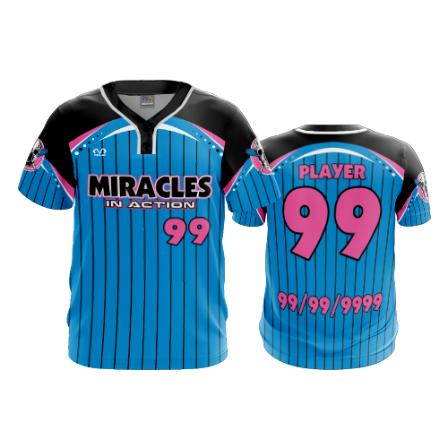 MENS 2-BUTTON SCOOP NECK LYCRA MESH MIA-1