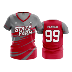 WOMENS V-NECK STATE-FARM-2
