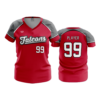 WOMENS V-NECK MINFORD-SOFTBALL-1