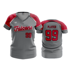 WOMENS V-NECK MINFORD-SOFTBALL-2