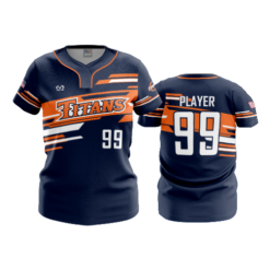 WOMENS NO BUTTON SCOOP NECK TITANS-1