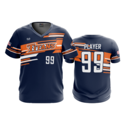 MENS SPORT V-NECK TITANS-1