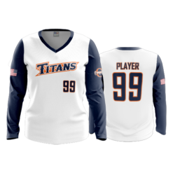 WOMENS V-NECK LONGSLEEVE TITANS-2