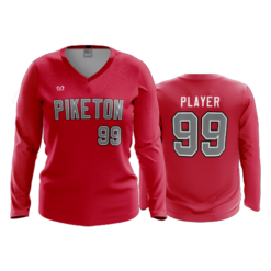WOMENS V-NECK LONGSLEEVE PIKETON-HS-1