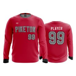MENS SPORT CREW NECK LONGSLEEVE PIKETON-HS-1