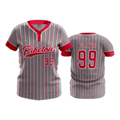 WOMENS 2-BUTTON SCOOP NECK LYCRA MESH PIKETON-HS-2