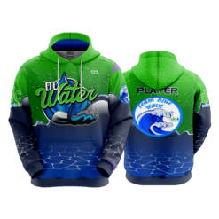 UNISEX FLEECE HOODY DC-WAVE-TEAM-BLUE-2